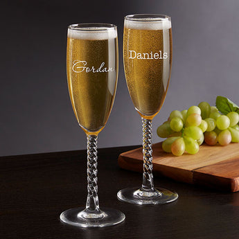 Custom Champagne Flute